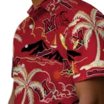 Miami RedHawks Hawaiian Shirt – Palm Tree Island