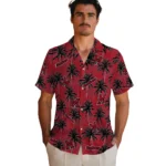 Miami RedHawks Hawaiian Shirt – Palm Tree Motif