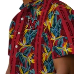 Miami RedHawks Hawaiian Shirt – Paradise Vines