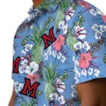 Miami RedHawks Hawaiian Shirt – Pineapple Bouquet