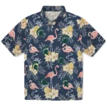 Michigan State Spartans Hawaiian Shirt – Flamingo Hibiscus