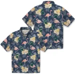 Michigan State Spartans Hawaiian Shirt – Flamingo Hibiscus