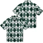 Michigan State Spartans Hawaiian Shirt – Golfing Plaid
