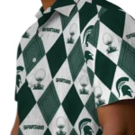 Michigan State Spartans Hawaiian Shirt – Golfing Plaid