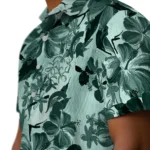 Michigan State Spartans Hawaiian Shirt – Hibiscus Arrangement