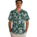 Michigan State Spartans Hawaiian Shirt – Hibiscus Flower Design
