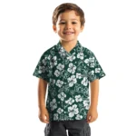 Michigan State Spartans Hawaiian Shirt – Hibiscus Flower Design