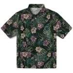 Michigan State Spartans Hawaiian Shirt – Hibiscus Leaves Pattern