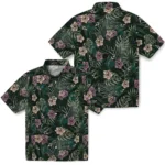 Michigan State Spartans Hawaiian Shirt – Hibiscus Leaves Pattern