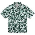Michigan State Spartans Hawaiian Shirt – Hibiscus Motif