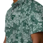 Michigan State Spartans Hawaiian Shirt – Hibiscus Oasis