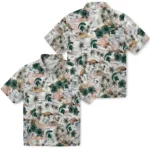 Michigan State Spartans Hawaiian Shirt – Hibiscus Seaside