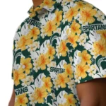 Michigan State Spartans Hawaiian Shirt – Hibiscus Tropics