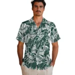 Michigan State Spartans Hawaiian Shirt – Monstera Layer