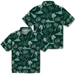 Michigan State Spartans Hawaiian Shirt – Palm And Clouds