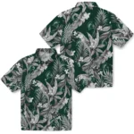 Michigan State Spartans Hawaiian Shirt – Palm Leaves