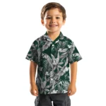 Michigan State Spartans Hawaiian Shirt – Palm Leaves