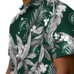 Michigan State Spartans Hawaiian Shirt – Palm Leaves