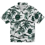 Michigan State Spartans Hawaiian Shirt – Palm Sunset
