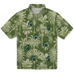 Michigan State Spartans Hawaiian Shirt – Vintage Palm Tree