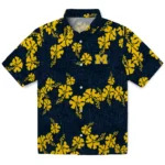 Michigan Wolverines Hawaiian Shirt – 50th State Flower
