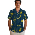 Michigan Wolverines Hawaiian Shirt – Beach Vibe