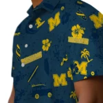 Michigan Wolverines Hawaiian Shirt – Beach Vibe