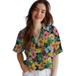 Michigan Wolverines Hawaiian Shirt – Brilliant Hibiscus Garden