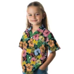 Michigan Wolverines Hawaiian Shirt – Brilliant Hibiscus Garden