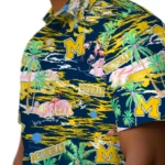 Michigan Wolverines Hawaiian Shirt – Hawaii Island