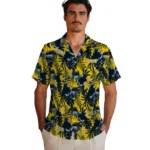 Michigan Wolverines Hawaiian Shirt – Hibiscus Exotic