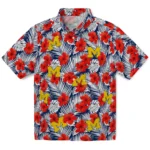 Michigan Wolverines Hawaiian Shirt – Hibiscus Fiesta