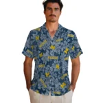 Michigan Wolverines Hawaiian Shirt – Hibiscus Oasis