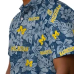 Michigan Wolverines Hawaiian Shirt – Hibiscus Oasis