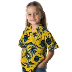 Michigan Wolverines Hawaiian Shirt – Palm Sunset
