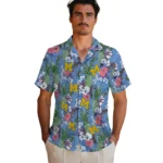 Michigan Wolverines Hawaiian Shirt – Pineapple Bouquet