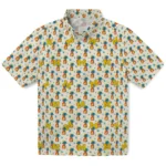 Michigan Wolverines Hawaiian Shirt – Pineapple Delight