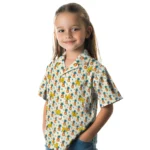 Michigan Wolverines Hawaiian Shirt – Pineapple Delight