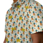 Michigan Wolverines Hawaiian Shirt – Pineapple Delight