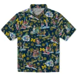 Michigan Wolverines Hawaiian Shirt – Simpsons Christmas