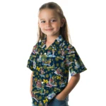 Michigan Wolverines Hawaiian Shirt – Simpsons Christmas