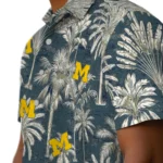 Michigan Wolverines Hawaiian Shirt – Vintage Palm Tree