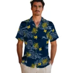 Michigan Wolverines Hawaiian Shirt – Wave Palm