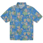 Middle Tennessee Blue Raiders Hawaiian Shirt – Anthurium Overlay