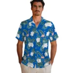 Middle Tennessee Blue Raiders Hawaiian Shirt – Flamingo and Hibiscus