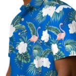 Middle Tennessee Blue Raiders Hawaiian Shirt – Flamingo and Hibiscus