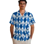 Middle Tennessee Blue Raiders Hawaiian Shirt – Golfing Plaid