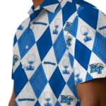 Middle Tennessee Blue Raiders Hawaiian Shirt – Golfing Plaid