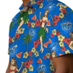 Middle Tennessee Blue Raiders Hawaiian Shirt – Hawaiian Girls Design