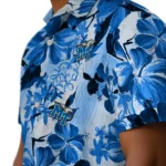 Middle Tennessee Blue Raiders Hawaiian Shirt – Hibiscus Arrangement